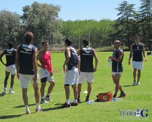 HIZO FÚTBOL CON BOU ENTRE LOS ONCE