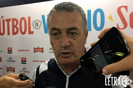 "MATOS SERÁ MI DELANTERO TITULAR"