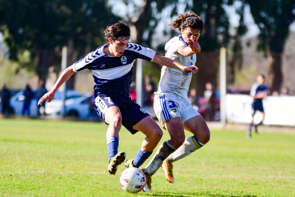 LOS PIBES ENFRENTARON A BOCA