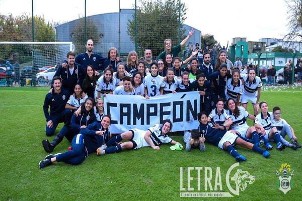 ¡CAMPEONAS Y DE PRIMERA!