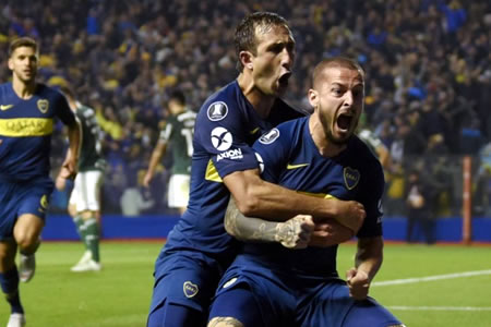 BOCA, CON LA MENTE EN LA COPA
