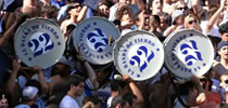 LOS HINCHAS SE PREPARAN