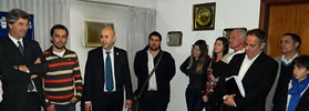 FIRMARON CONTRATOS POR PALCOS