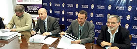FIRMARON CONTRATO PARA LA PLATEA H