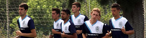 <big>ENTRENAMIENTO PREVIO AL AMISTOSO CON LANÚS</big>