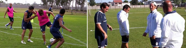 GIMNASIA HIZO FÚTBOL Y TROGLIO BUSCÓ VARIANTES