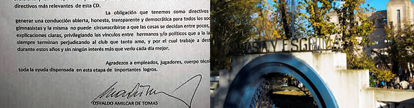 NUEVA RENUNCIA EN LA CD