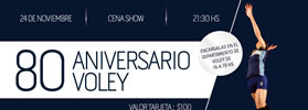 80 ANIVERSARIO DEL VÓLEY